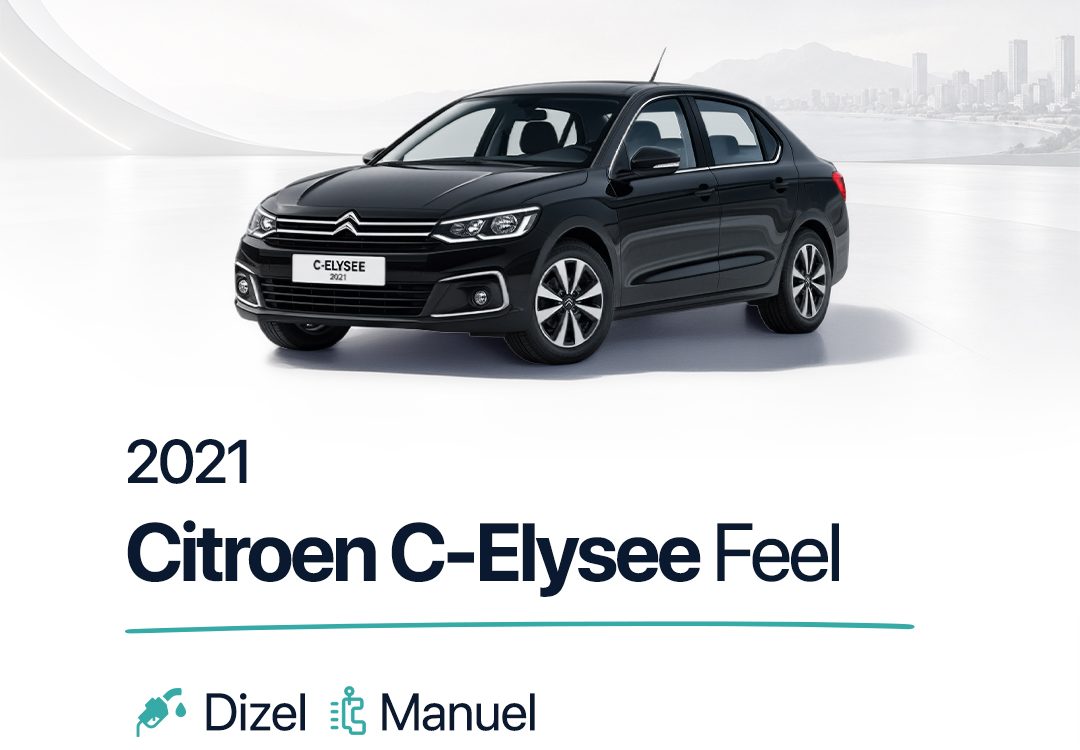 2021 Citroen C-Elysee Feel - Dizel, Manuel
